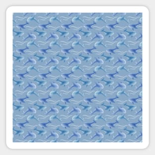 Whales Sticker